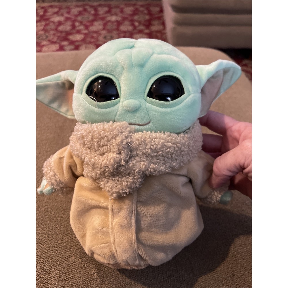 Star Wars Baby Yoda 8-Inch Plush The Mandalorian The Child by Mattel (AH)